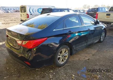 2014 Hyundai Sonata Gls z USA, uszkodzony, nr VIN 5NPEB4AC7EH941682